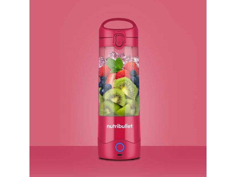 NUTRiBULLET Smoothie Maker Portable Magenta Tragbarer Blender