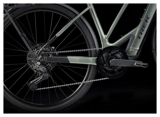 Vélo de Ville Électrique Trek FX  7 Mid-Step Shimano Cues 10V 360Wh 700mm Vert 2025