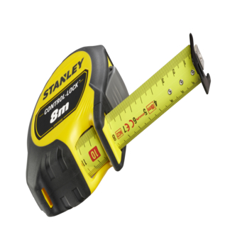 Stanley rolbandmaat Control-Lock 8 meter
