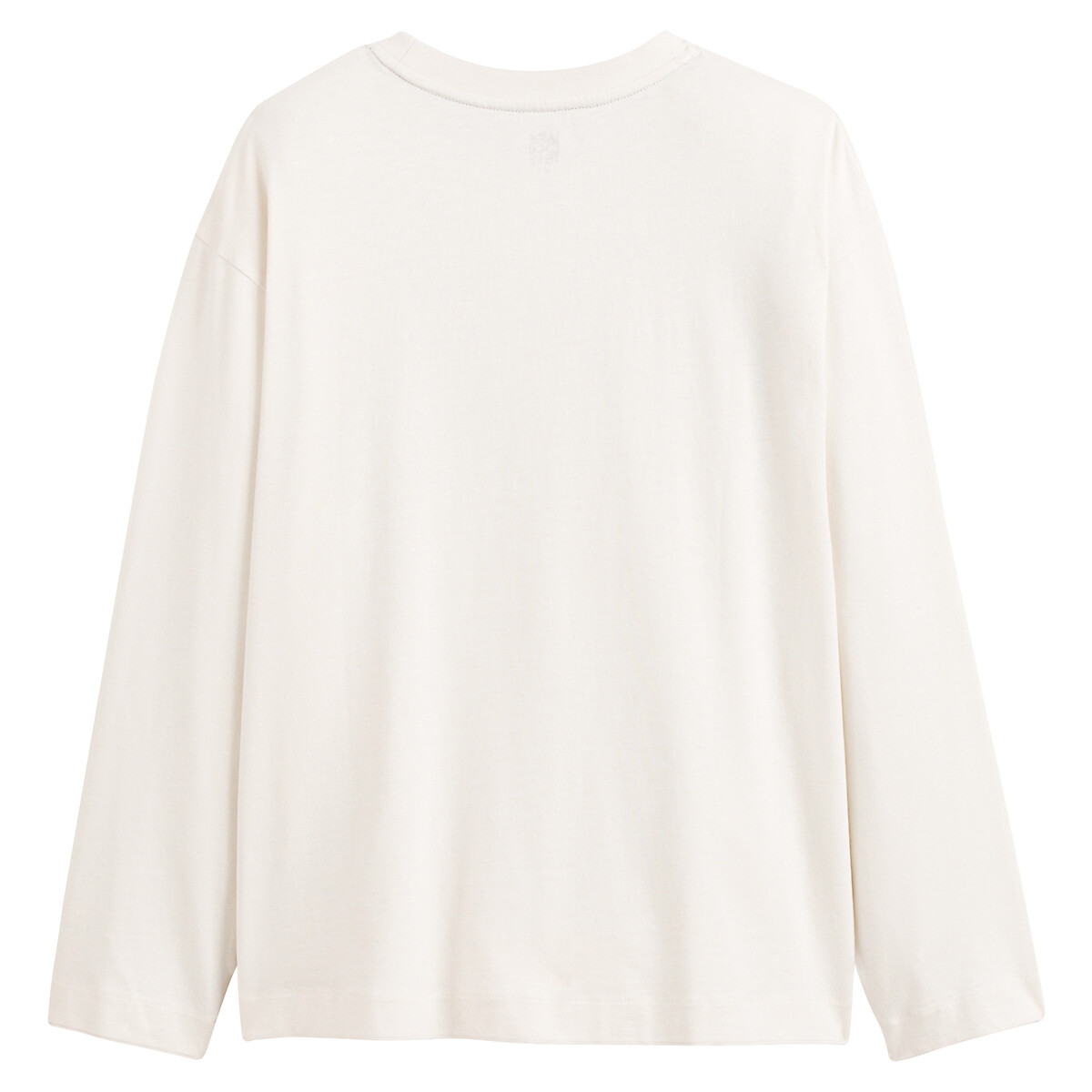 COLEÇÕES LA REDOUTE<br>Camiseta de manga comprida com texto