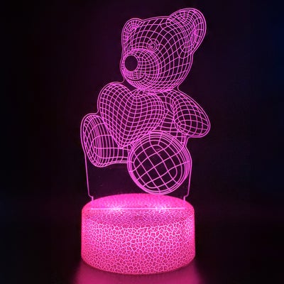 Powerpal 3D-Nattlampe, Bjørn