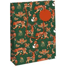 Sac cadeau de Noël 'Forest', large