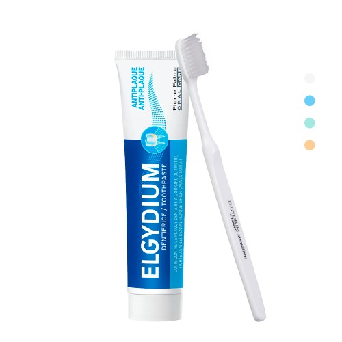 Elgydium Clinic Sensitive Escova de Dentes   Pasta Dentífrica Proteção Gengivas 100ml Pack