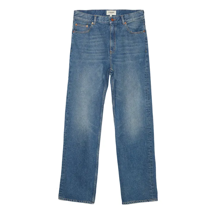 Finger in the nose Jean Loose Austin | Bleu