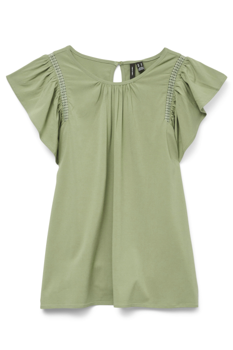 Vero Moda groene dames t-shirt