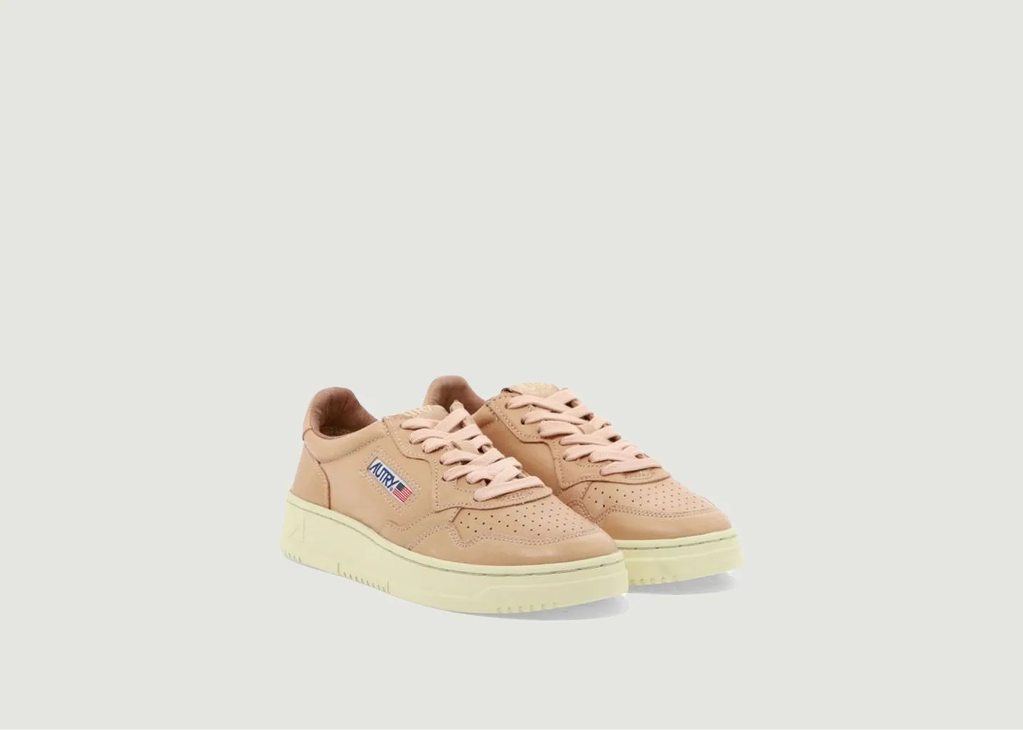 Baskets 01 Medalist Low en cuir AUTRY