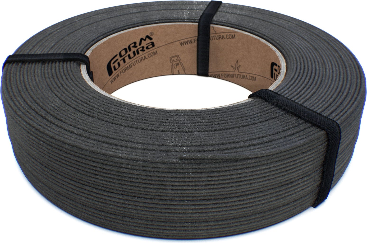 FormFutura  AthenaX CF10 ReFill Black, 1,75 mm / 500 g    Karbonfaser verstärktes PCTG Material ohne Spule