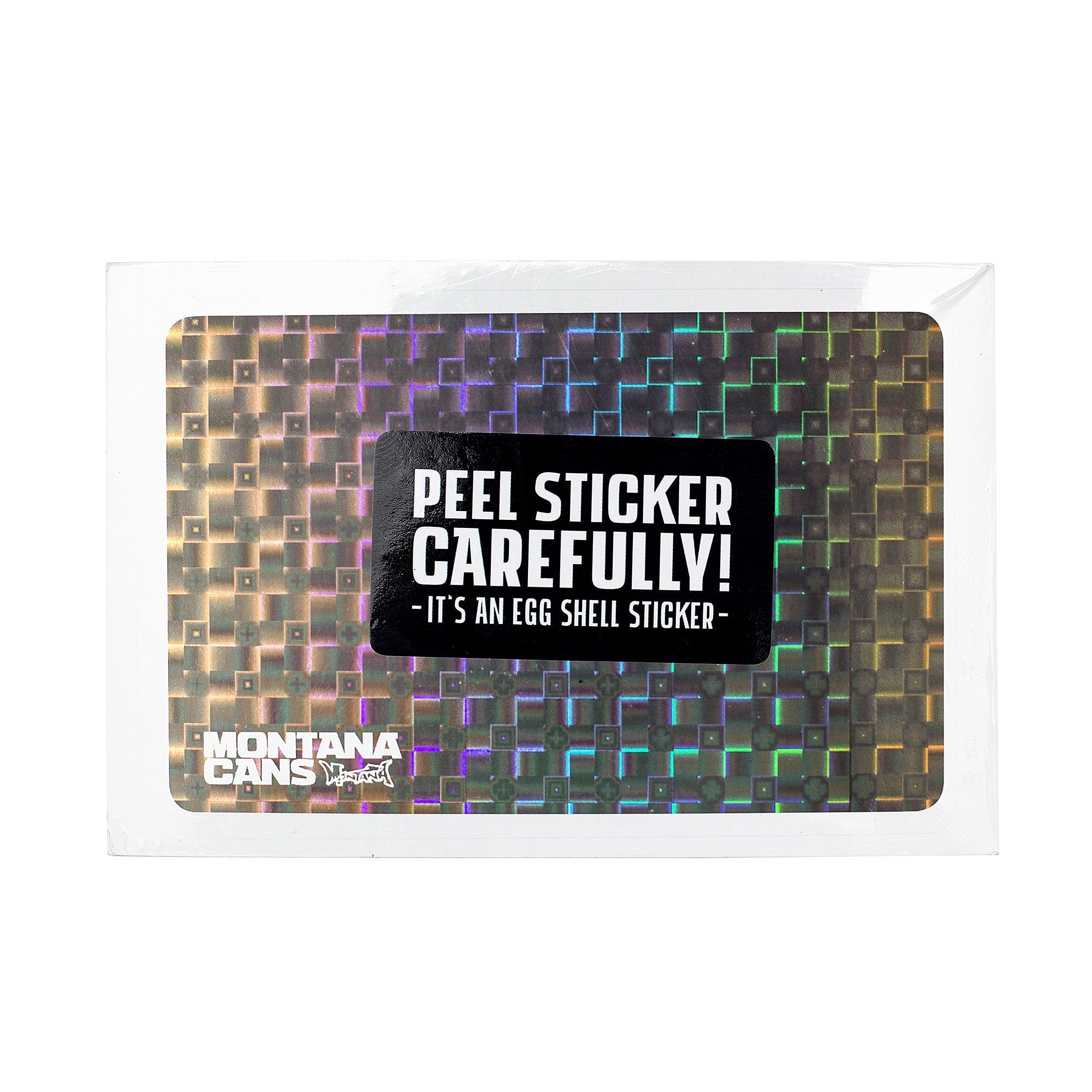Montana<br>3d hologram eggshell sticker