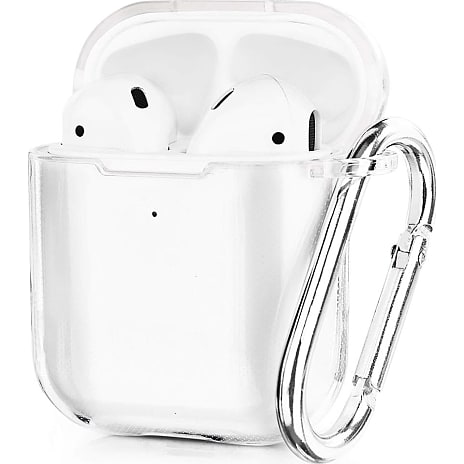 Just In Case etui til Apple AirPods 1/2 - gennemsigtig