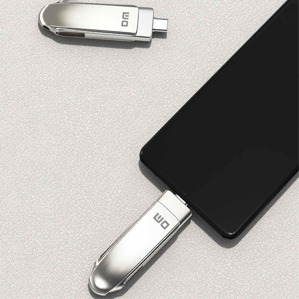 (128GB) USB C / USB 3.2 Speicher Stick Flash Drive High Speed (300MB/s) - Silber