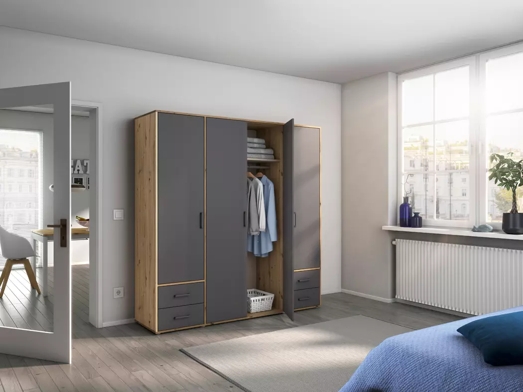 Kleiderschrank Voyager 187 x 194 cm