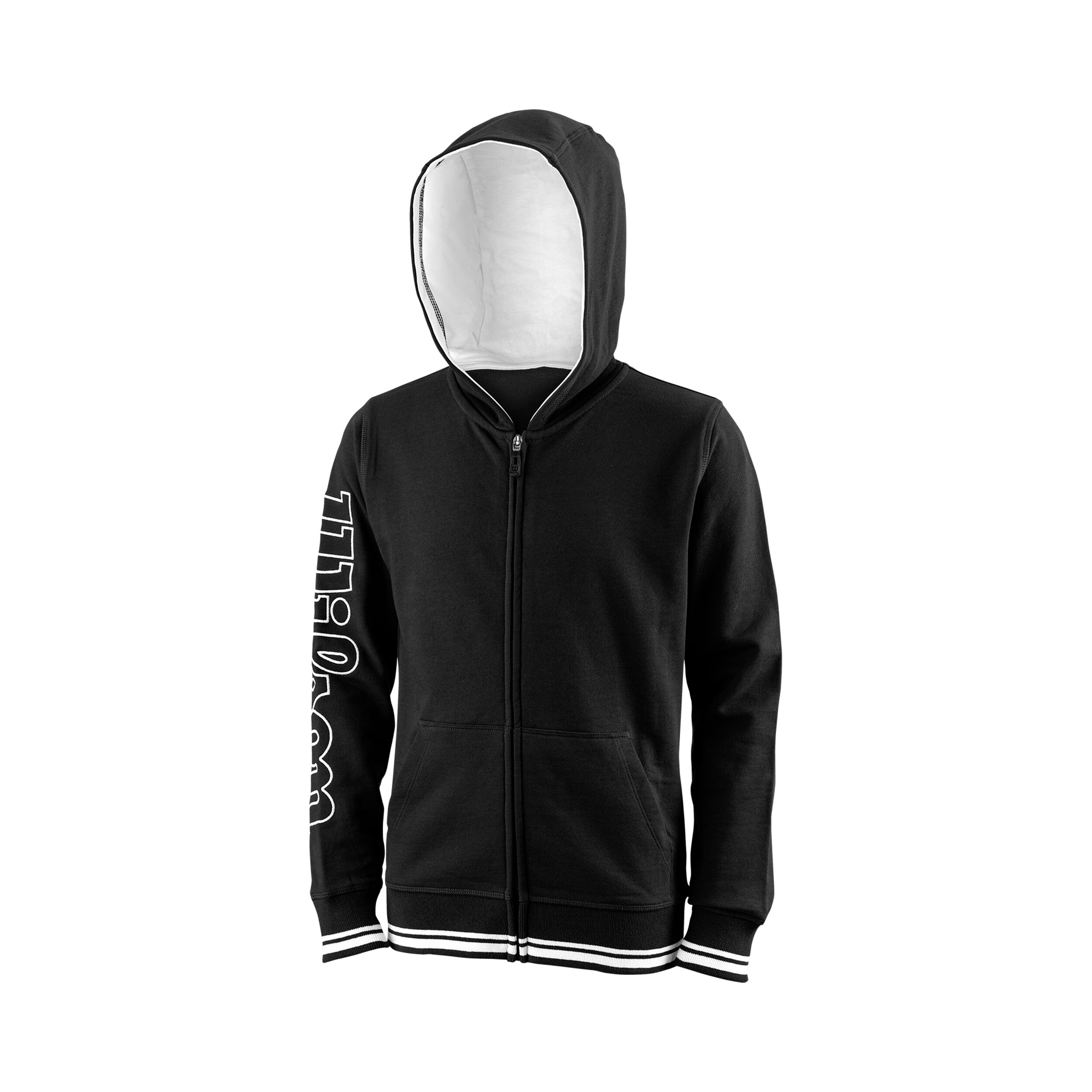Wilson Team Gilet En Coton Garçons - Noir , Blanc