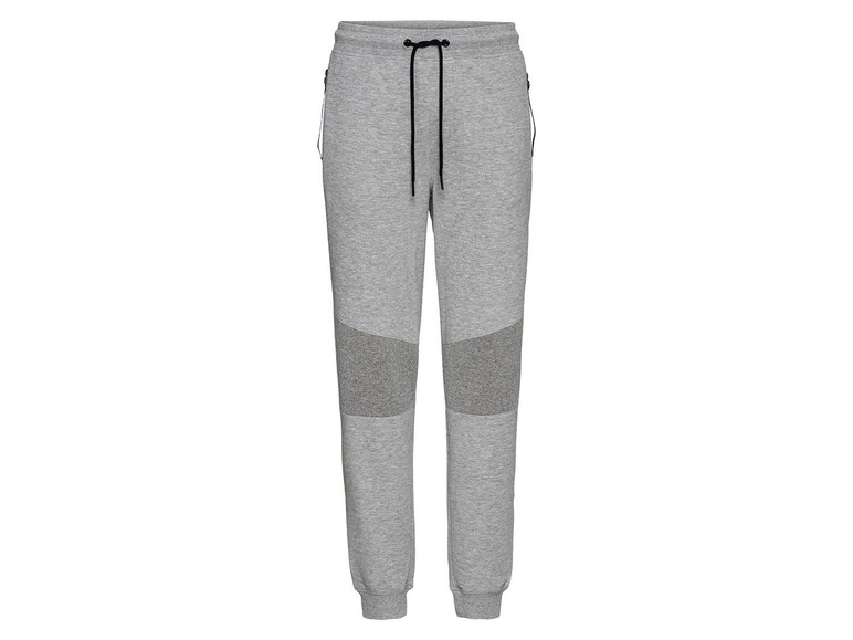 Joggingbroek voor heren, sweatstof, sportieve basic