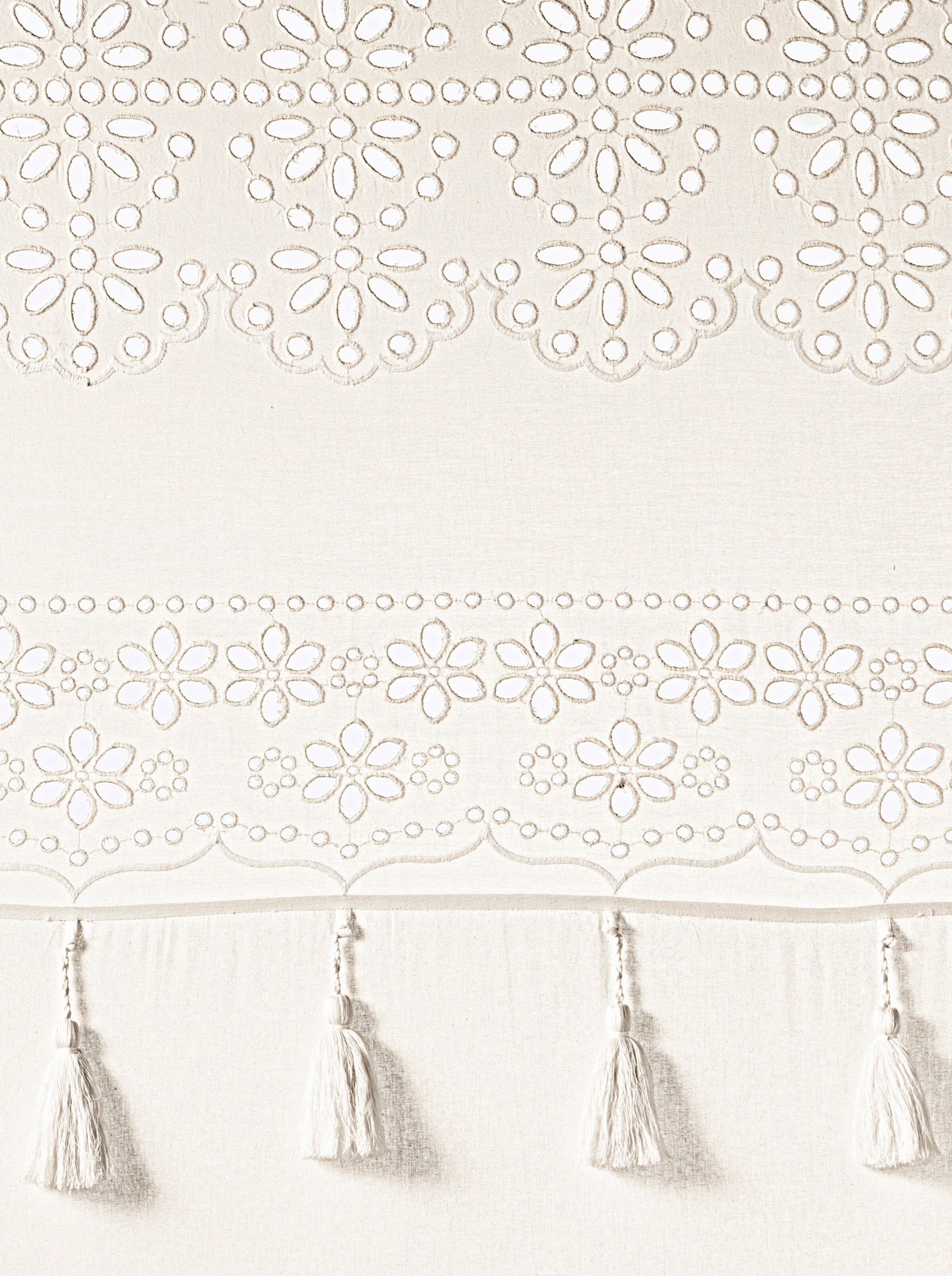 heine home Dekoschal in creme
