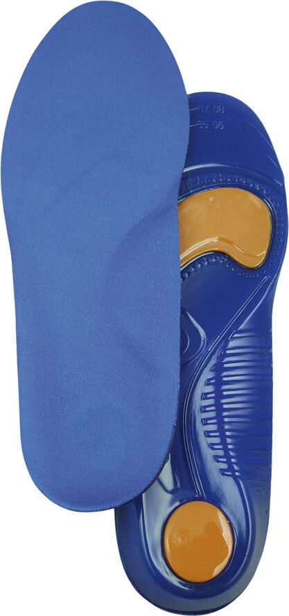 Nøgle & Hælebar Gel Sport insole Blue