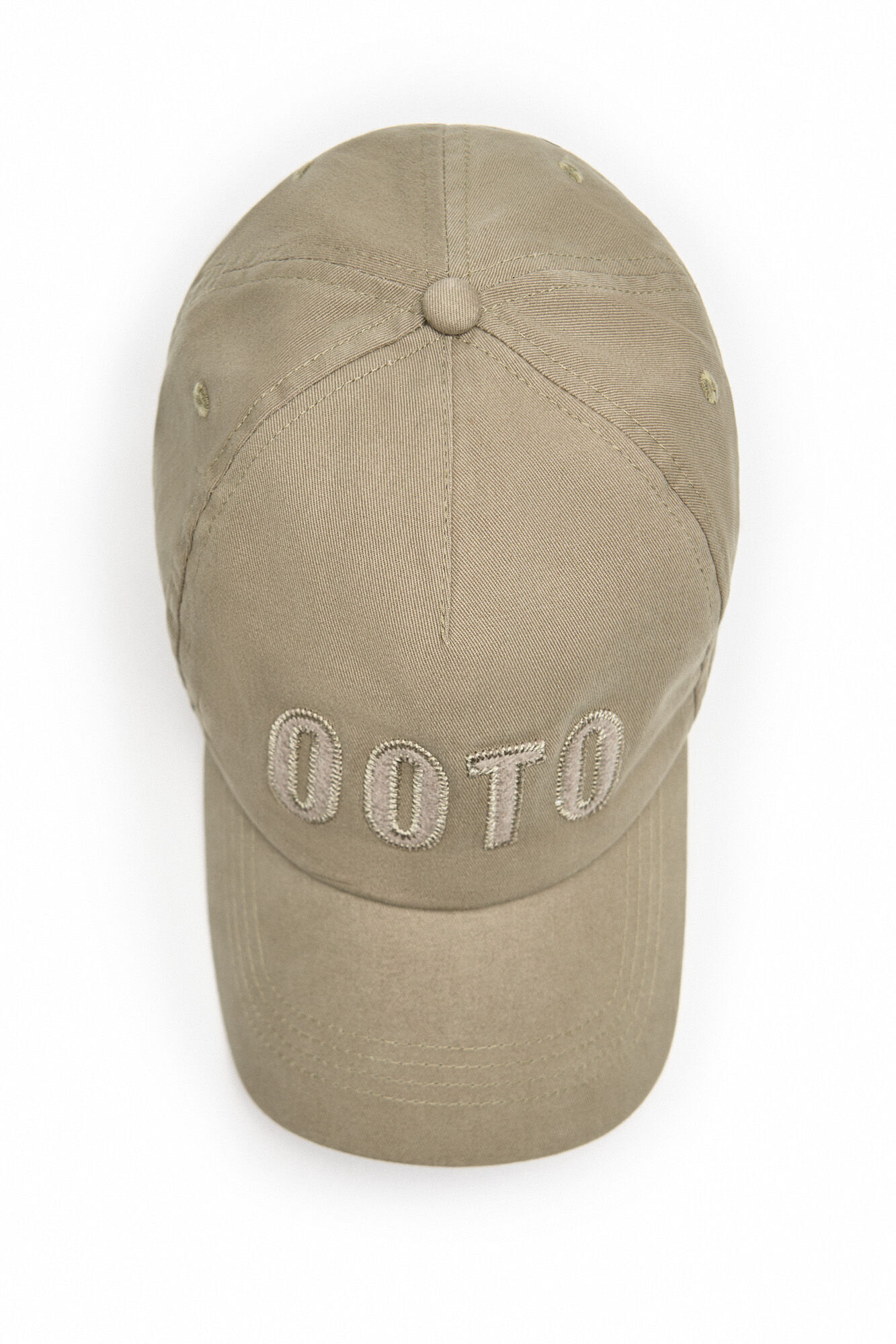 Boné de algodão com o logotipo da OOTO - Verde