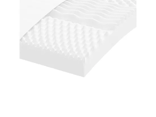 Lit de jour avec gigogne et matelas gris foncé 90x190 cm tissu