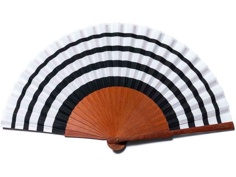 AFO - A FAN OF Handfächer- Serenity 42 cm Handgefertigter Sommerfächer