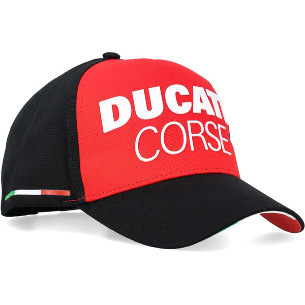 ducati racing - Casquette baseball Corse N°3 Noir / Rouge