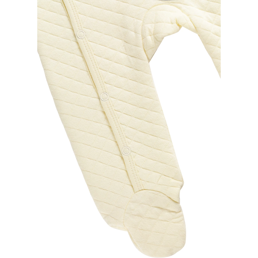 kindsgard Babyoverall vaffel creme