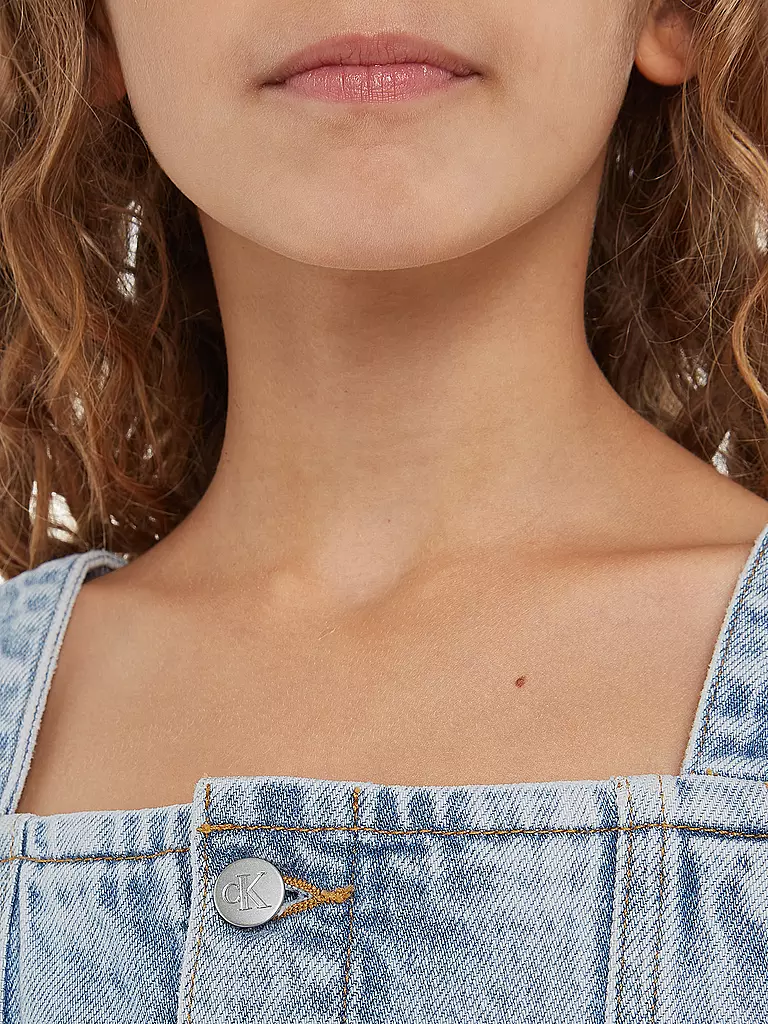 CALVIN KLEIN JEANS Mädchen Jeanstop  hellblau