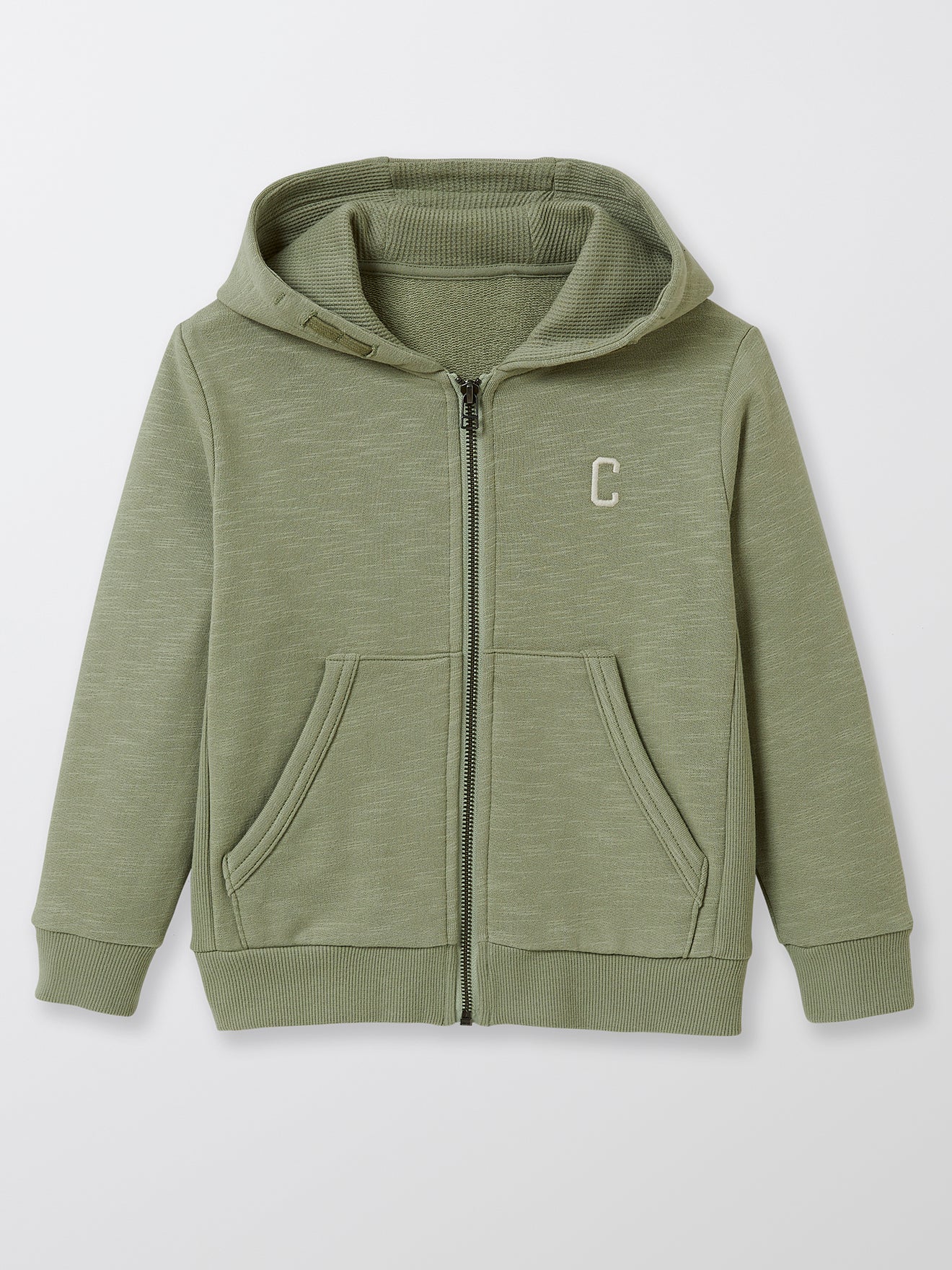 Sweat zippé garçon à capuche