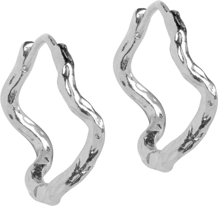 ENAMEL Copenhagen Hoops, Holly Large 925s/m
