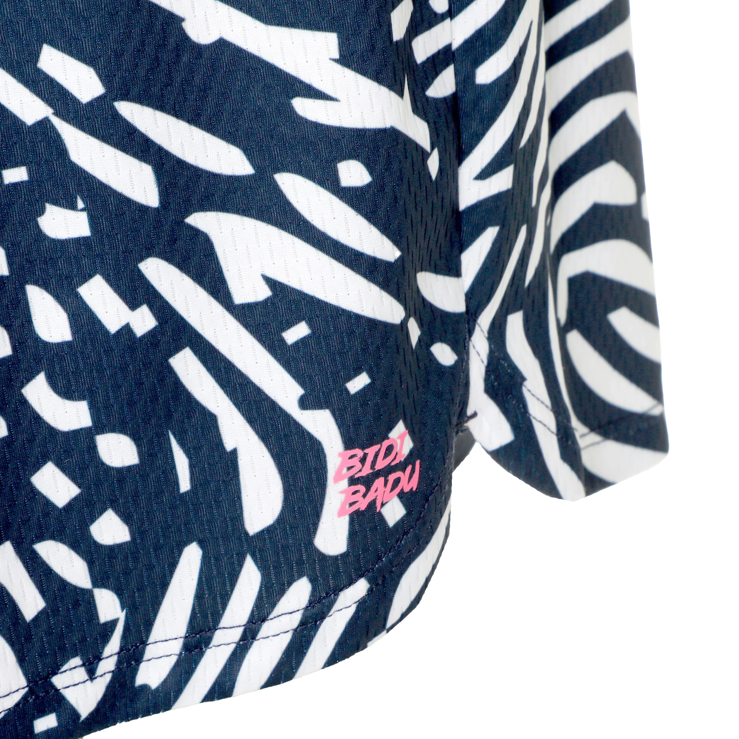 BIDI BADU Fingerprint Printed 2in1 Shorts Femmes - Bleu Foncé , Blanc