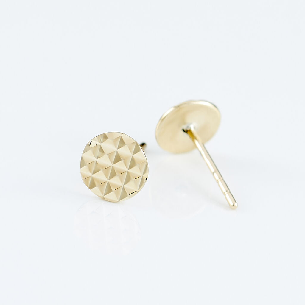 Boucles D'oreilles Puces Nabara Or Jaune