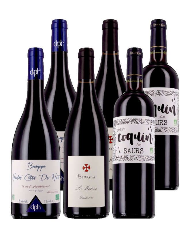 Retour des bios jours best-sellers rouges - 6 bouteilles
