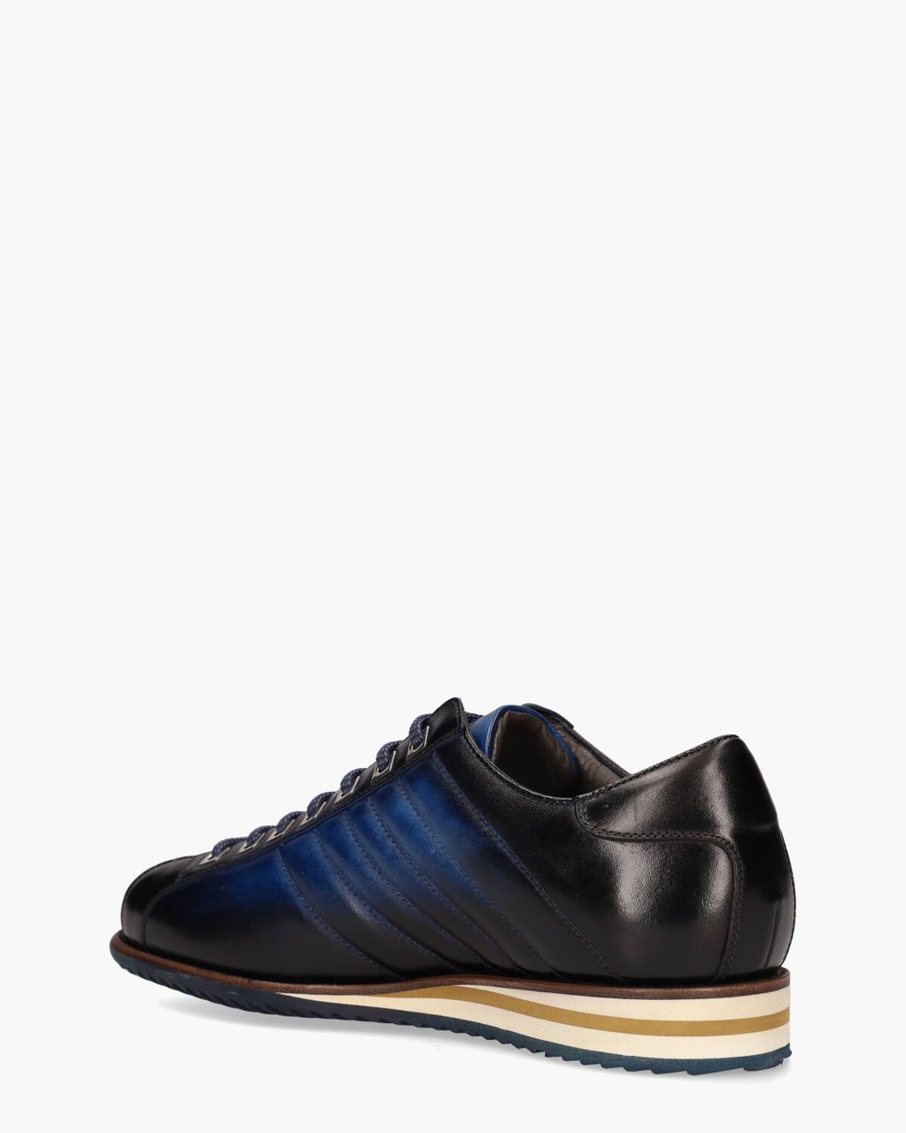 Harris 0894 Zwart/Blauw Herensneakers