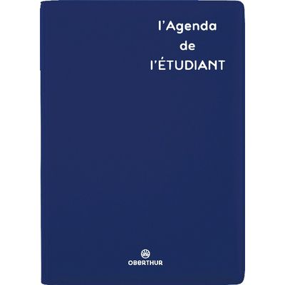 Agenda Humour Gomme - 1 jour par page - 13 x 18,5 cm - marine - Oberthur