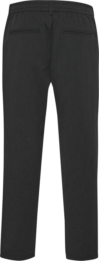 Casual Friday CFMARC performance pants with pleat Dark grey melange