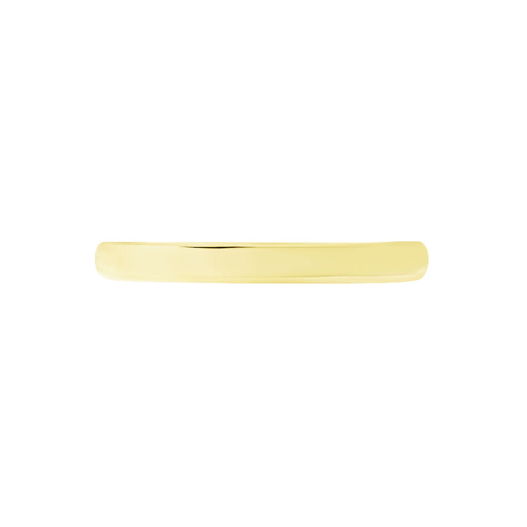 Alliance Sirona Demi Jonc Confort Or Blanc