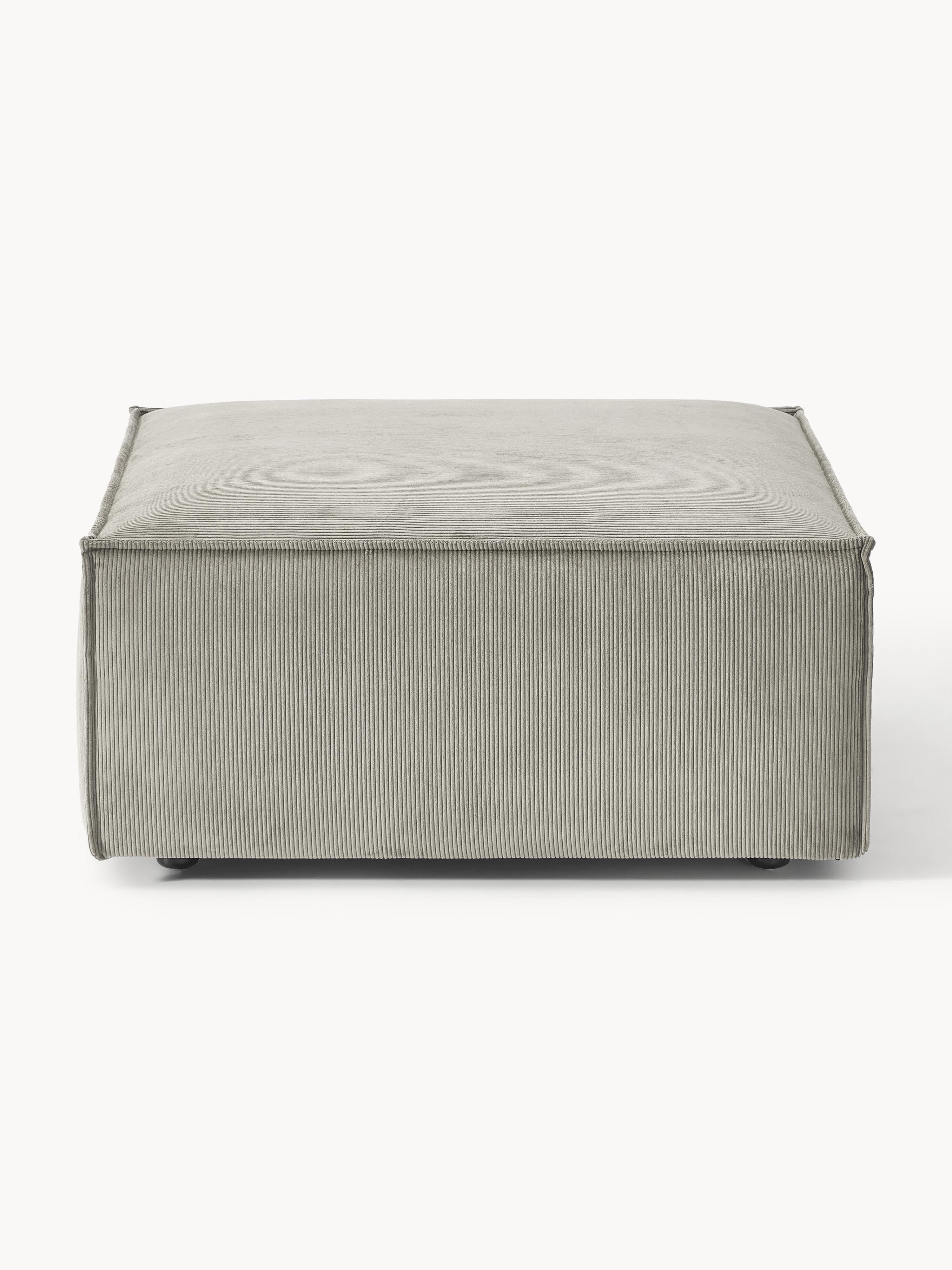 Voetenbank Lennon van corduroy