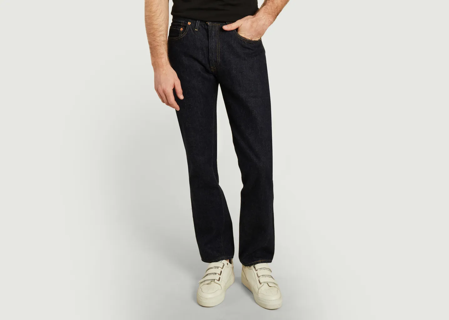 Jean brut droit selvedge 1954 501 Levi's Vintage