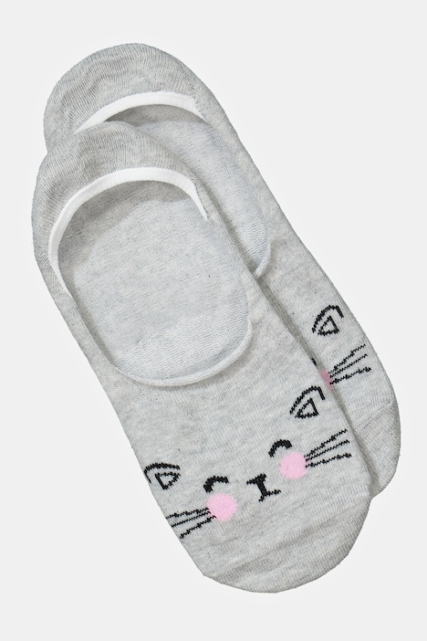 Füßlinge, gemustert, Socken