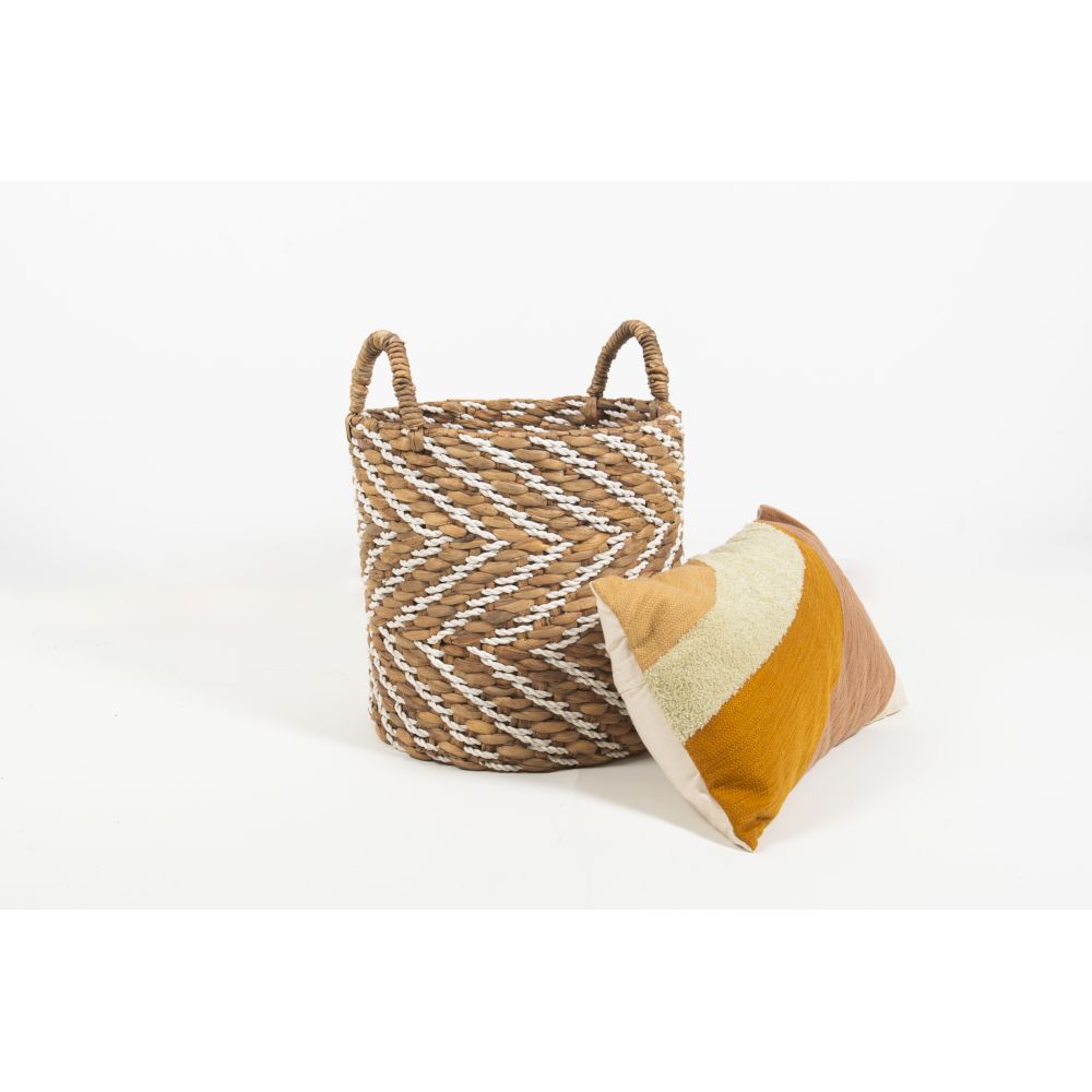 Panier souple elise en jute 35x35cm - cezare