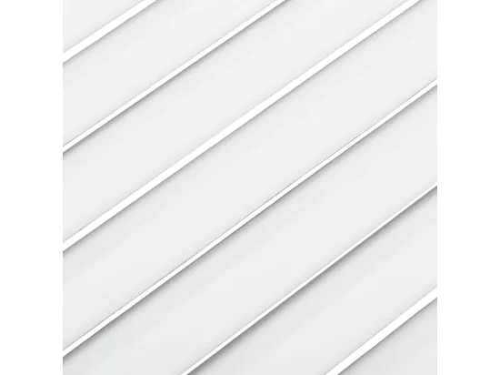 Portes d'armoire à persiennes 2pcs blanc 61,5x59,4cm pin massif
