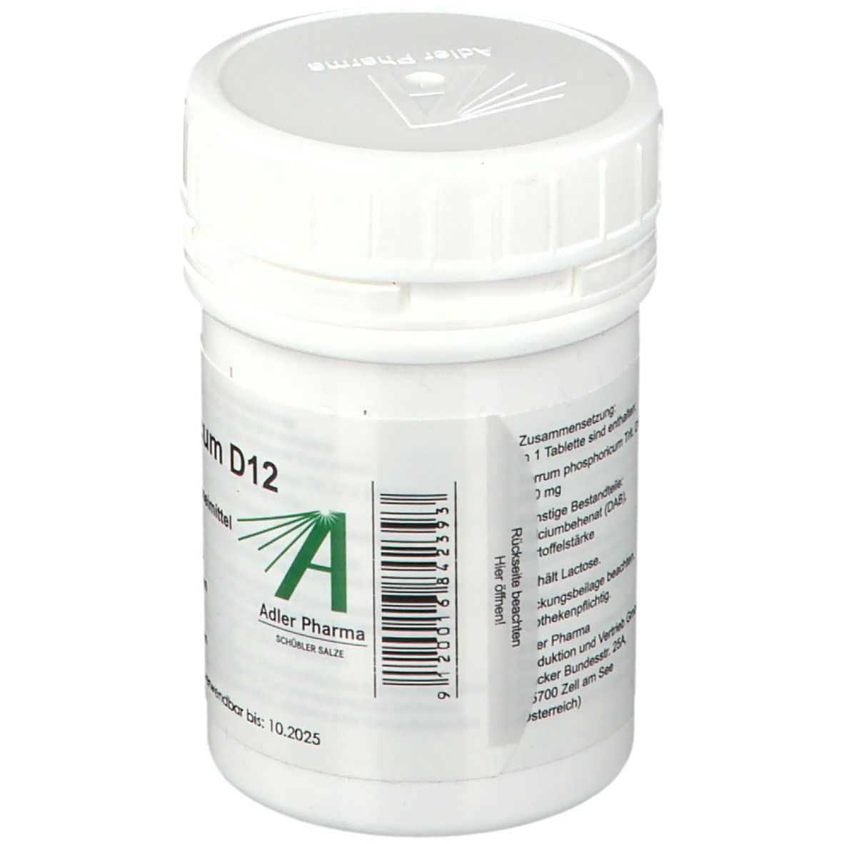 Adler Pharma Ferrum phosphoricum D12 Biochemie nach Dr. Schüßler Nr. 3