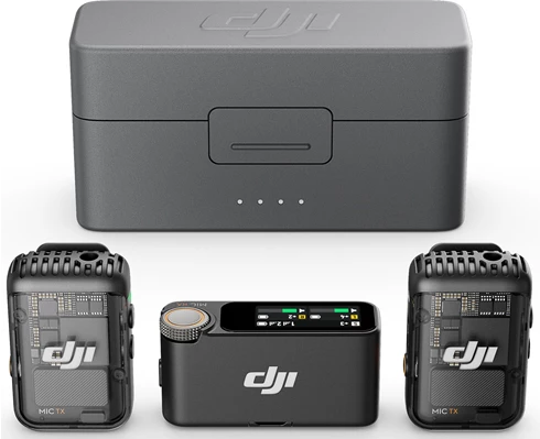 DJI Mic 2 (2 TX   1 RX   Charging Case)