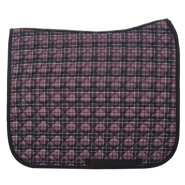 Zadeldek Montar MOCheri All Over Printed Checked Dressuur Donkerpaars