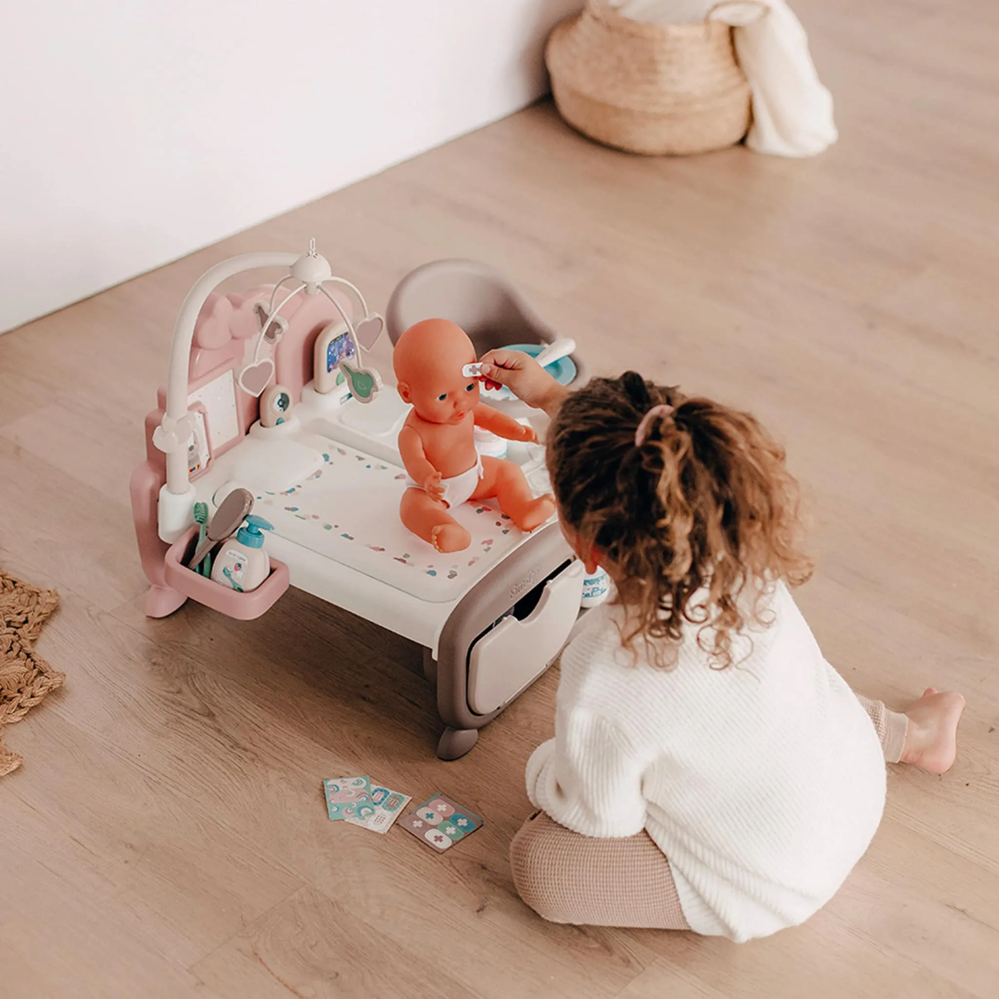 Smoby Ensemble Pouponnière Électronique 3en 1