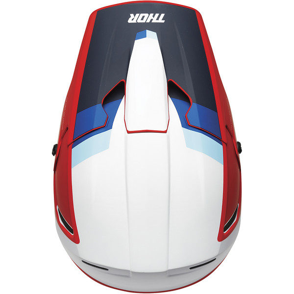 Thor Motocross - Casque Reflex Apex Rouge / Blanc / Bleu