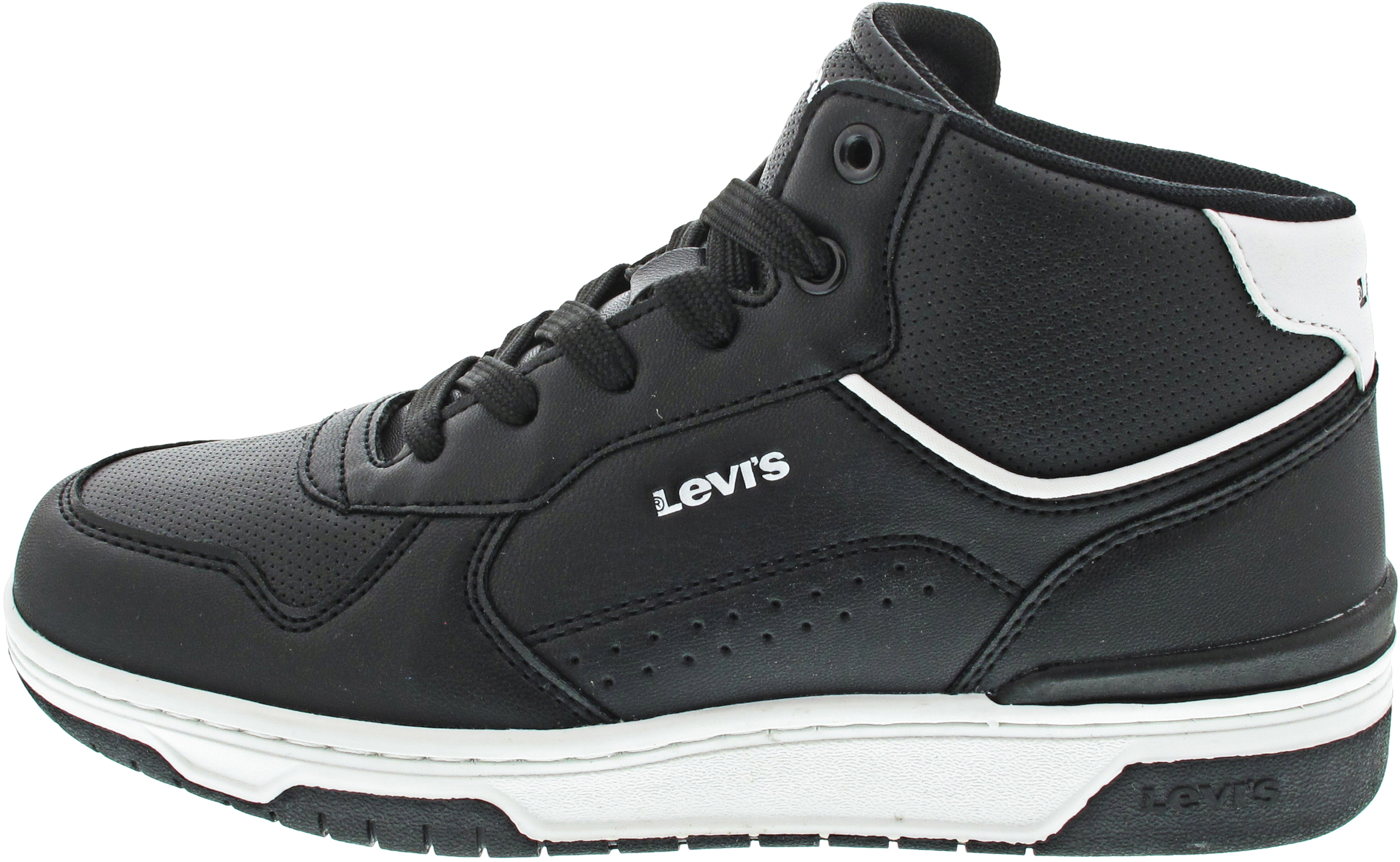 Levis Dereck Mid Sneaker schwarz