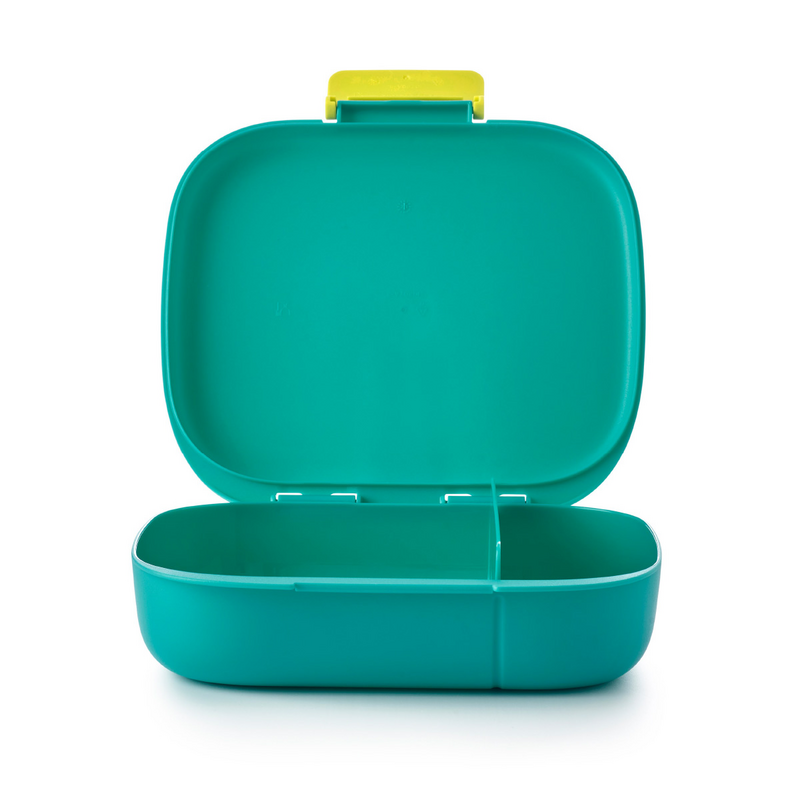 Eco+ 1-2-3 Lunchbox Die Lunchbox mit praktischer Unterteilung und Clip-Verschluss