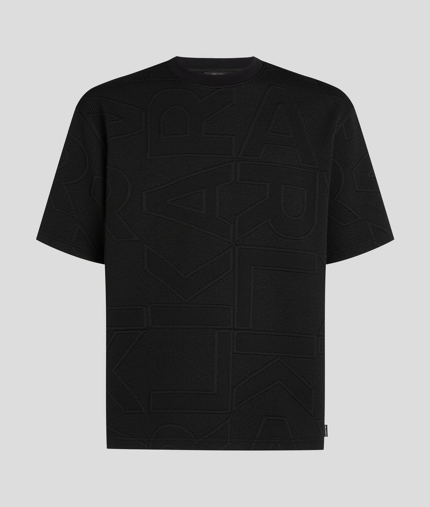 T-SHIRT AVEC LOGO KARL - Noir