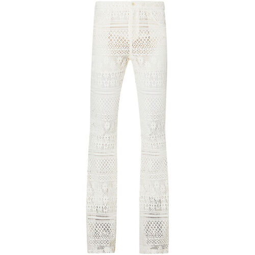 Liu Jo - Pantalones de encaje Beige