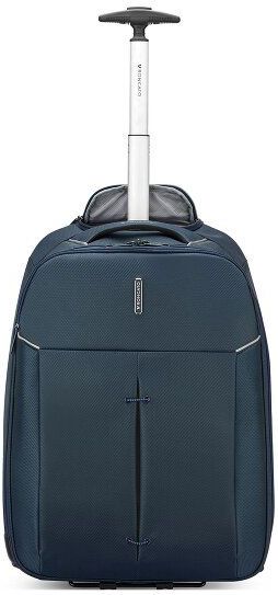 Roncato - Ironik 2.0 - Rugzak Trolley - 55 cm - Laptop Compartiment - Blauw