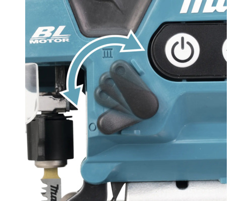 Makita 18V DJV185Z accu decoupeerzaag, zonder accu en lader